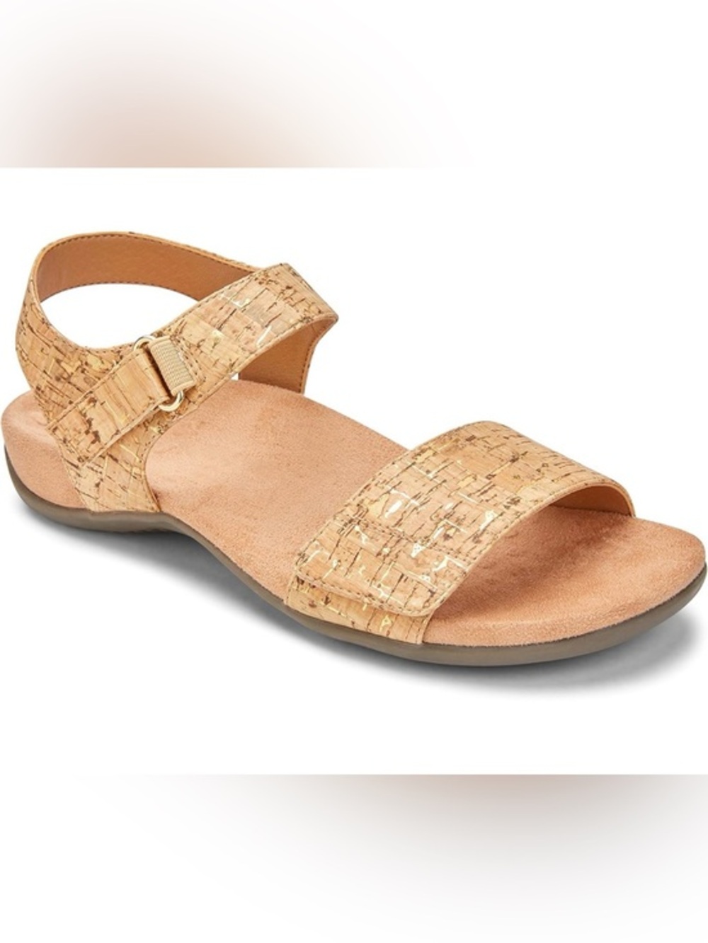 Vionic Marsala Cork Textured Sandals Arch Support Comfort